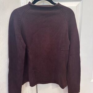 Ann Taylor Factory Brown Knit Sweater